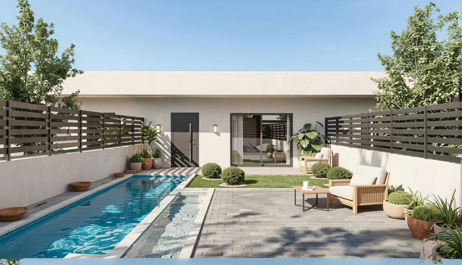 Zona exterior privada